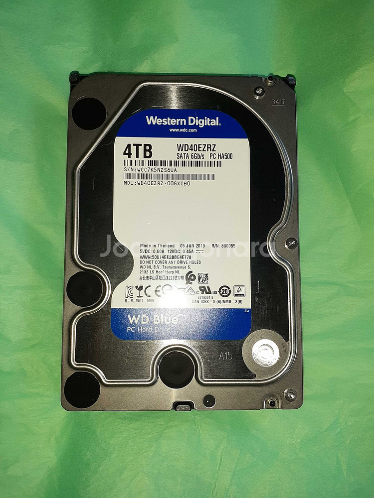 HDD 4TB WD Blue 5400/64M--0
