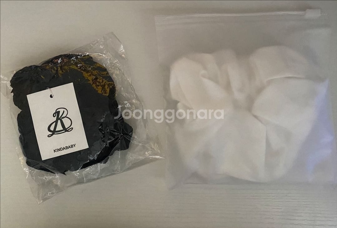 카인더베이비 스크런치 곱창끈 새제품--0