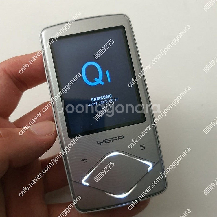 삼성 YEPP YP-Q1 4기가 mp3 엠피쓰리--8