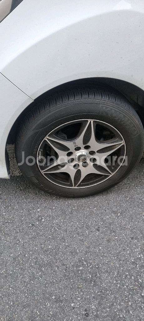 스파크 사제휠,타이어 판매 4개--2