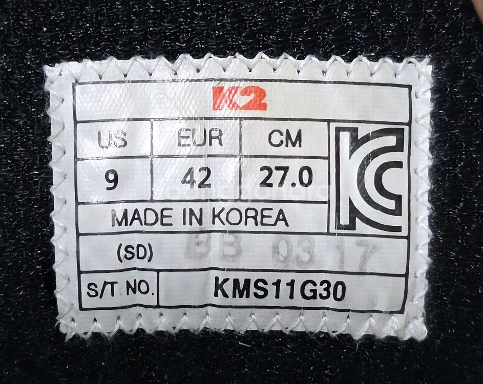 케이투 K2 고어텍스 등산화 트레킹화 남성용 270--5
