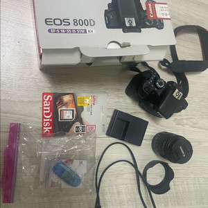 입문용 최강 캐논 카메라 EOS800D