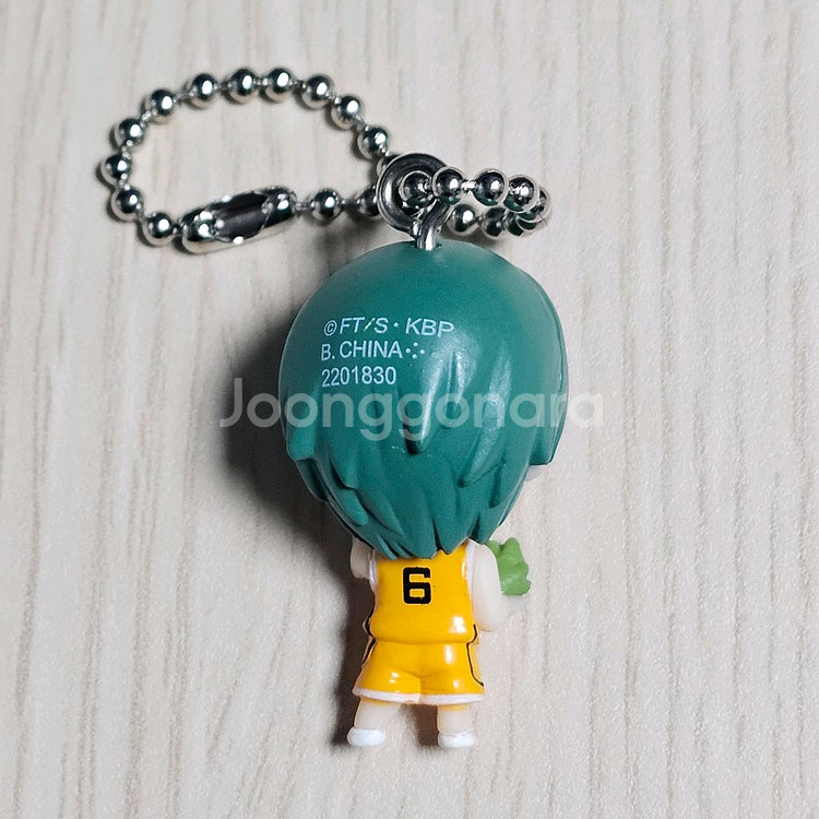 쿠로코의 농구 쿠농 피규어 키링 미도리마 신타로--2