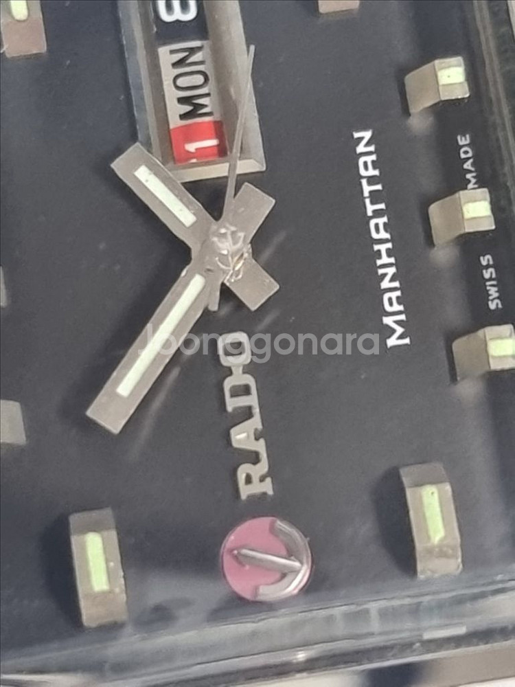 RADO 빈티지 시계 정품 라도 멘하탄 자동시계 35미--1