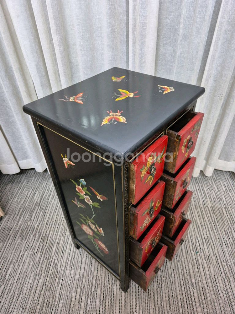 고가구 인테리어 8칸 나비장--4