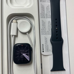 애플워치9 41mm 미드나이트