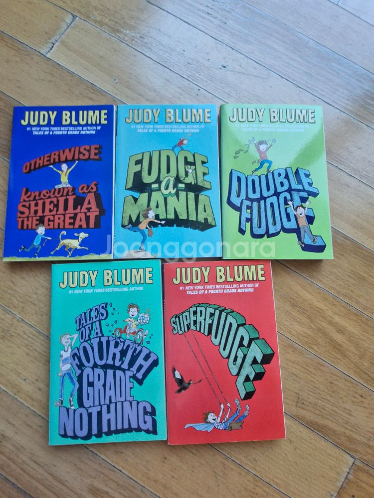 잠수네 영어 judy blume 주디블름 5종--0