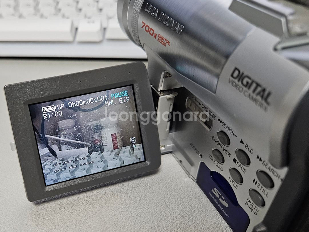 파나소닉 캠코더 GX7 라이카 렌즈 디카 A급 가방포함--4