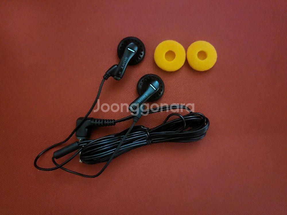 소니이어폰 MDR-E472 미사용 신품--0