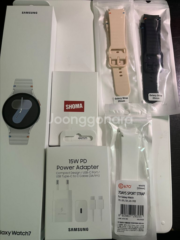 갤럭시 워치7 44mm 미개봉 신품팝니다(내용참고)--0