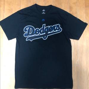 마제스틱 MLB LA 다저스 22 커쇼 야구 티셔츠 M