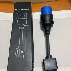 TSL CEE 테슬라 블루 어댑터 새상품