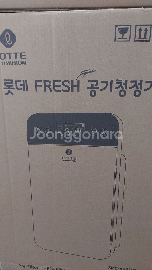 새제품 롯데 fresh공기청정기--0