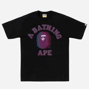 BAPE Glitch Art College T-Shir