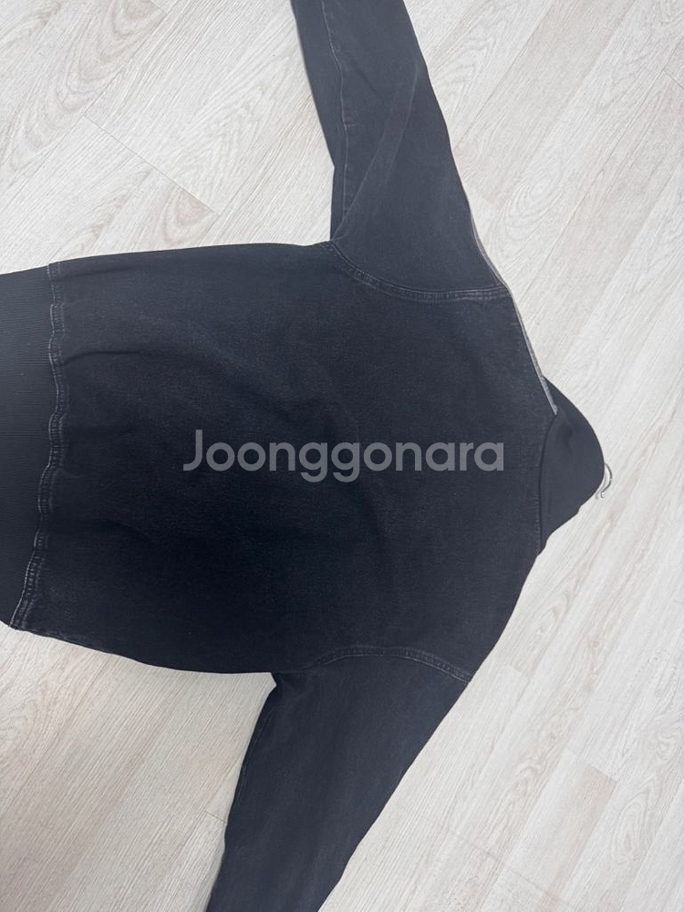 아디다스 데님 파이어버드 트랙탑 트루 블랙 M--1