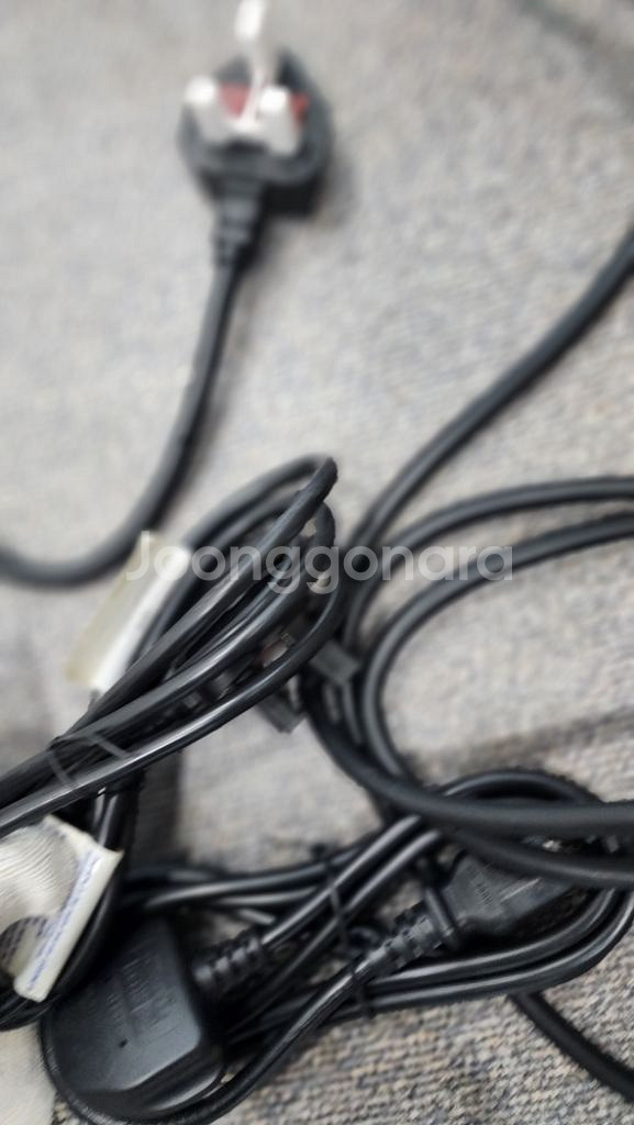 영국 파워케이블 전원 파워 3구 0.9M 홍콩 코드 컴--1