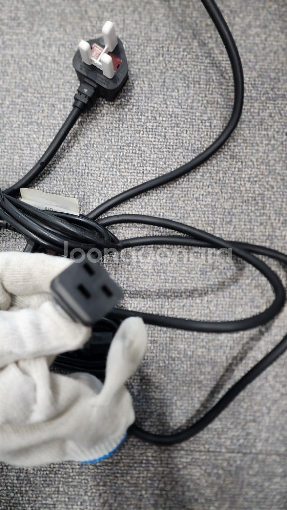 영국 파워케이블 전원 파워 3구 0.9M 홍콩 코드 컴--4