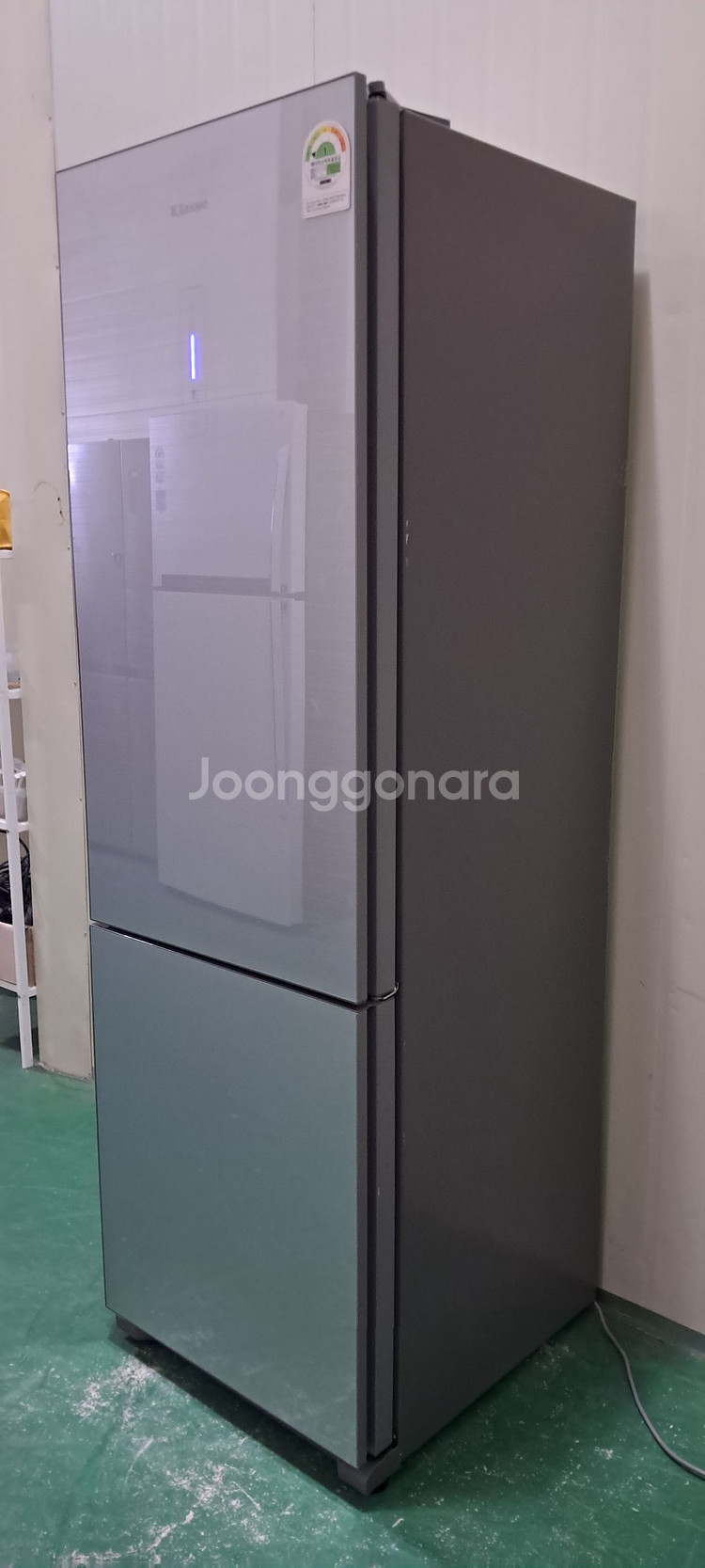 1560 대우클라쎄 322L 냉장고(메탈+유러피안스타일--1