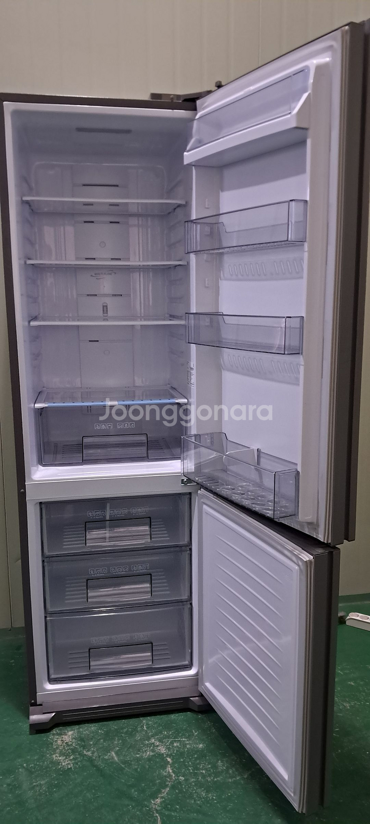 1560 대우클라쎄 322L 냉장고(메탈+유러피안스타일--5