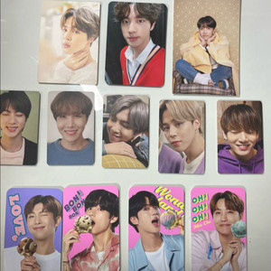 방탄 포토카드&틴케이스 팔아요!