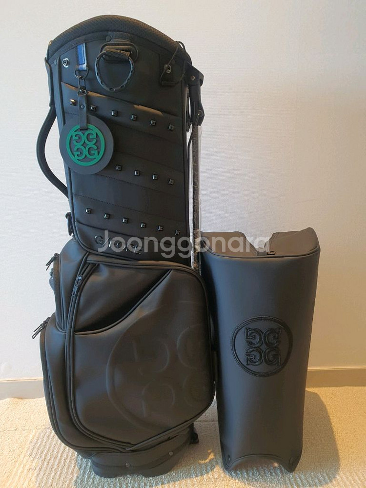 지포어골프백 캐디백 보스턴백 경량 블랙--0