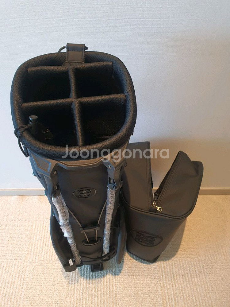 지포어골프백 캐디백 보스턴백 경량 블랙--5