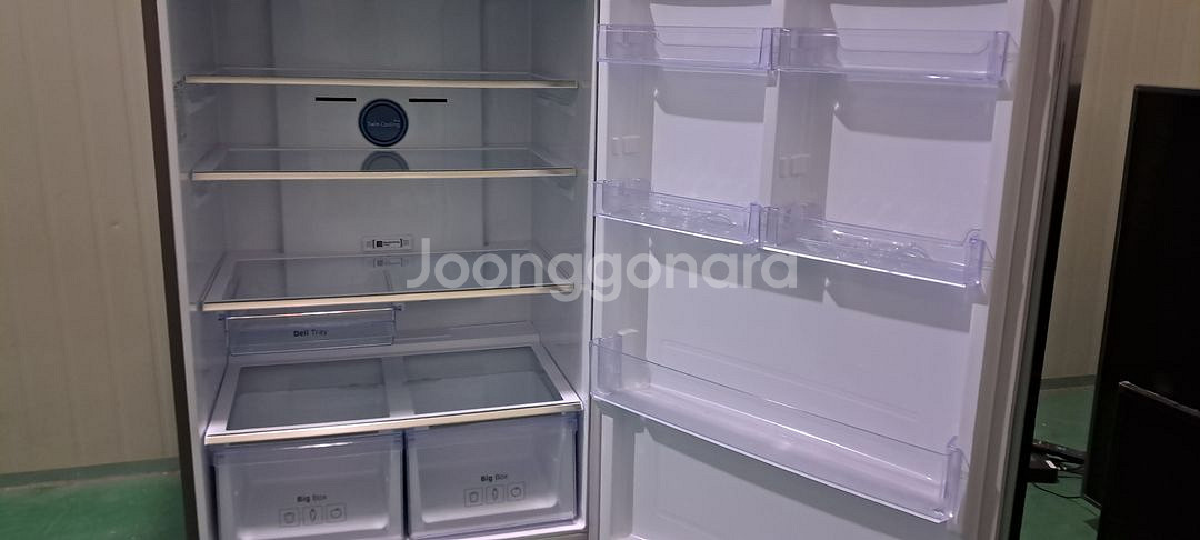 1549 엘지 615L 2도어냉장고(메탈)--7