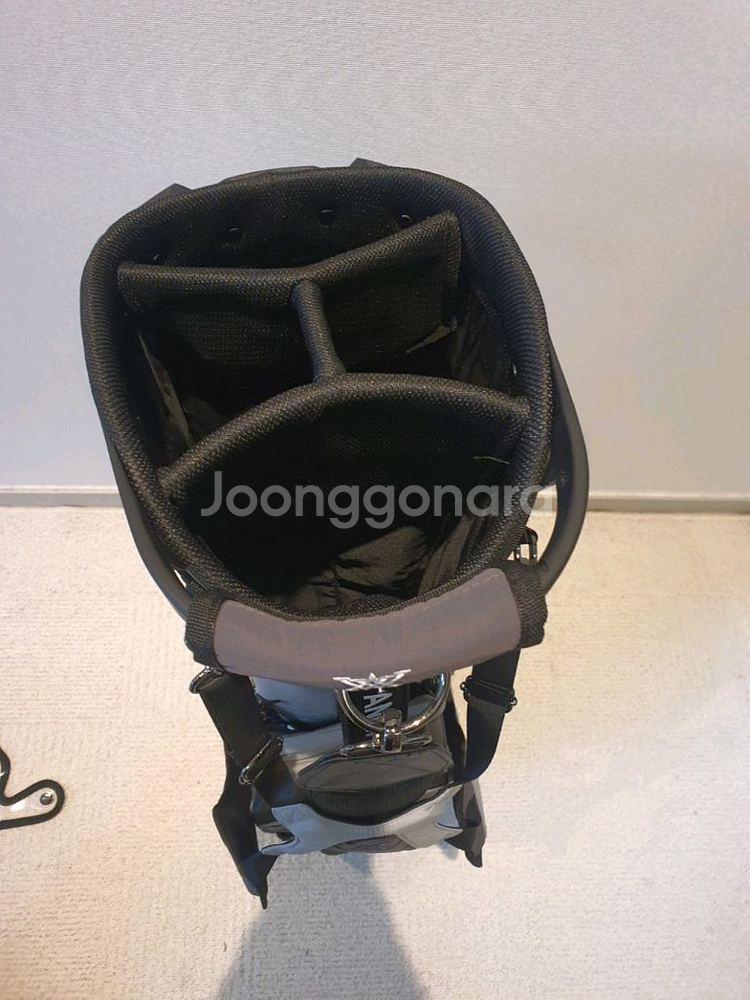 어뉴골프백 캐디백 스탠드백 그레이 말본골프백--8