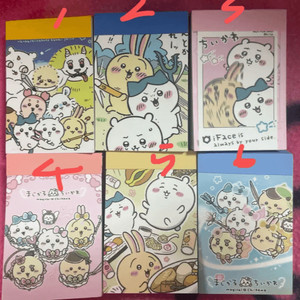치이카와 미니 스티커북 6종