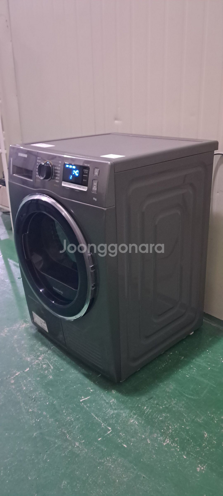2582 삼성 9KG 전기건조기(이녹스실버+히트펌프식)--2