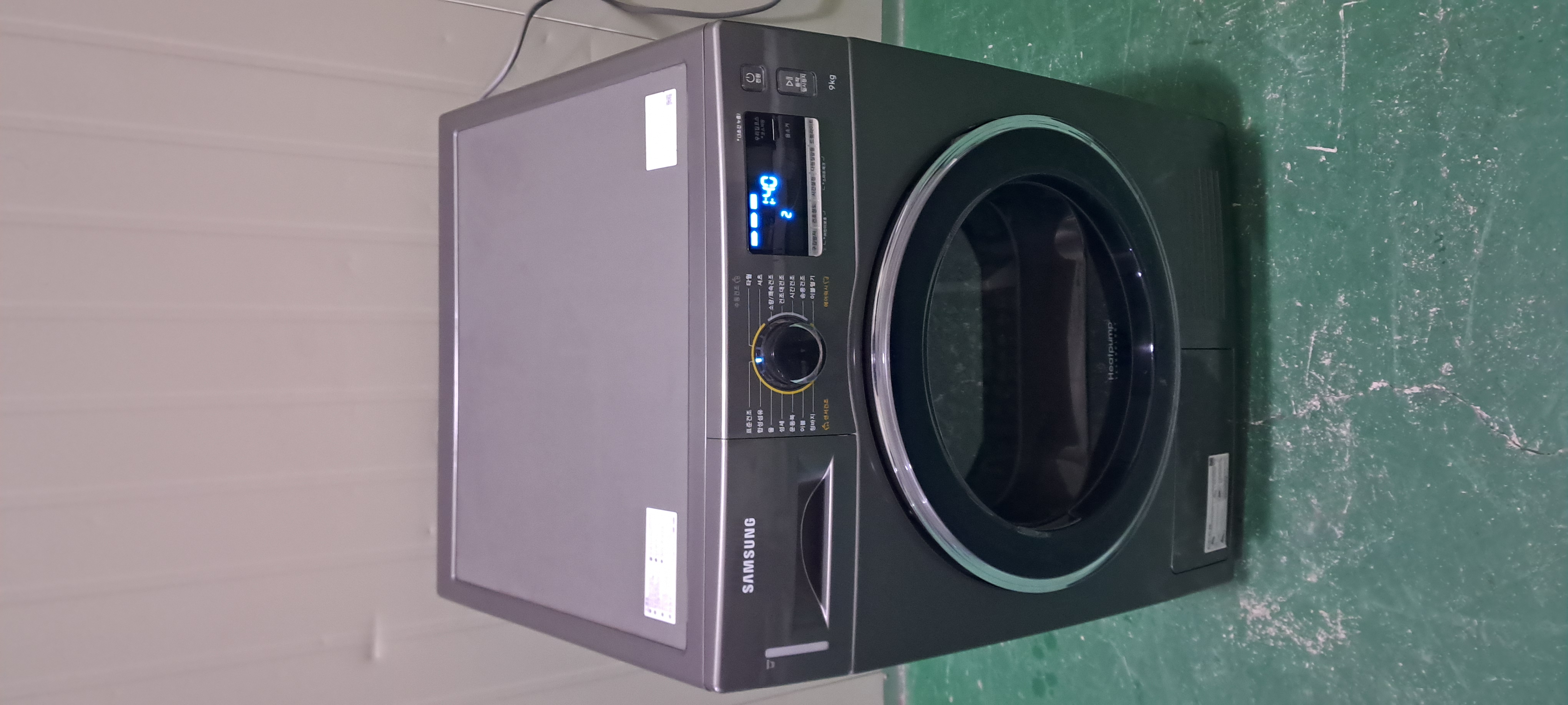 2582 삼성 9KG 전기건조기(이녹스실버+히트펌프식)--4