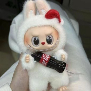 라부부 코카콜라 키링 깜짝흔들기 행복요정 미개봉