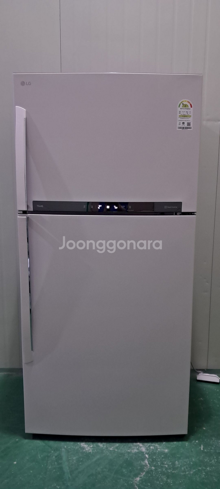 1557 엘지 592L 2도어냉장고(베이지)--0