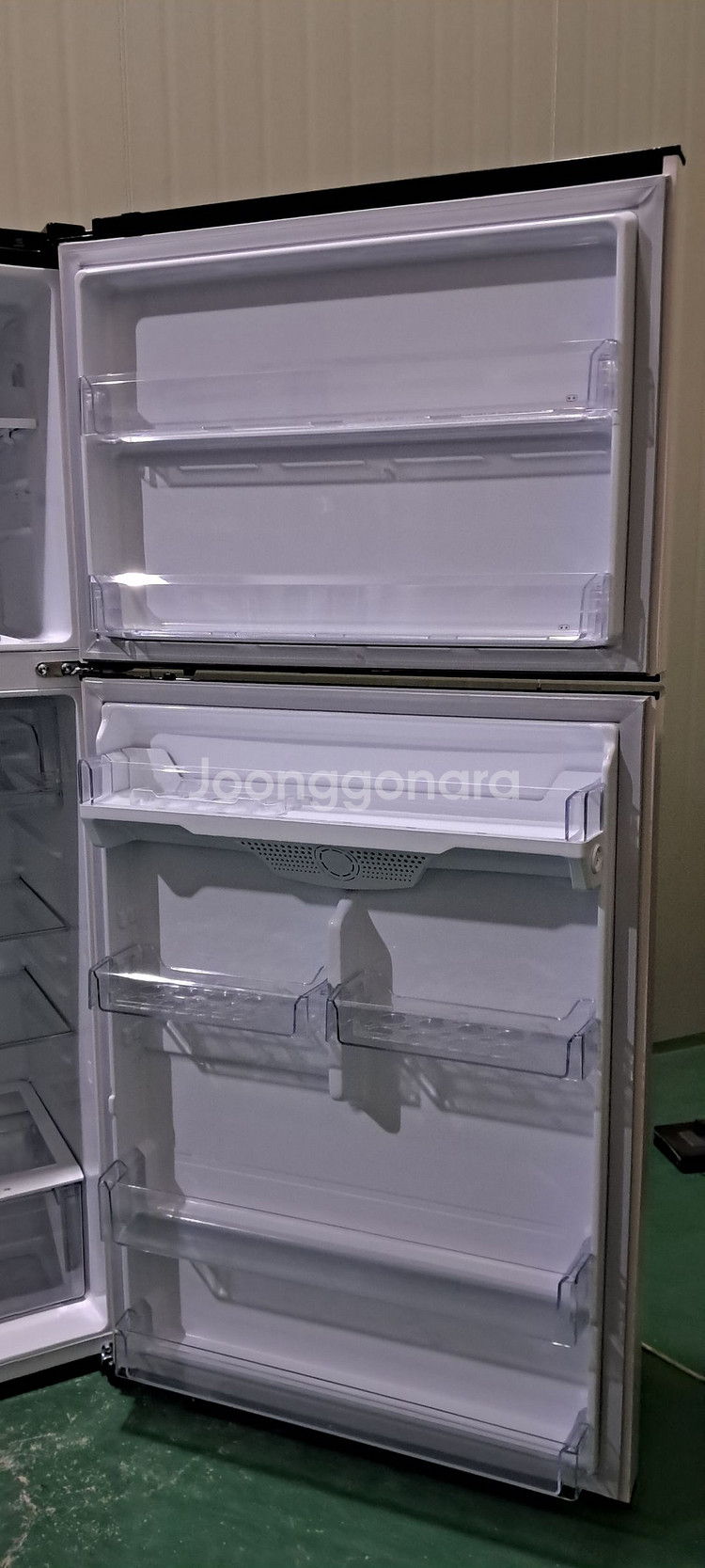 1557 엘지 592L 2도어냉장고(베이지)--5