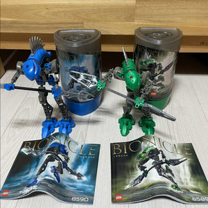 올드 레고 바이오니클 8589 레락 8590 구락