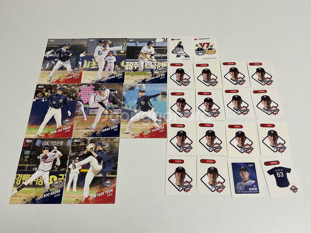 kbo 전 구단 2025카드 및 띠부씰 판매합니다!--0
