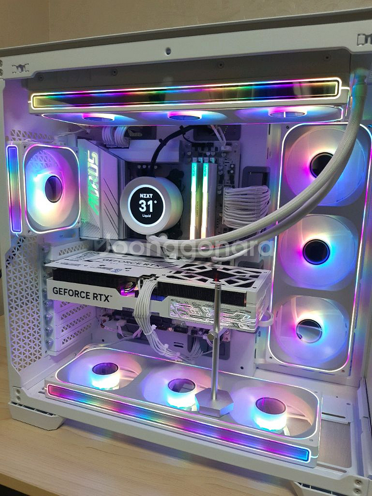 구성좋은 올화이트 9800x3d 컴퓨터 완본체/반본체--1