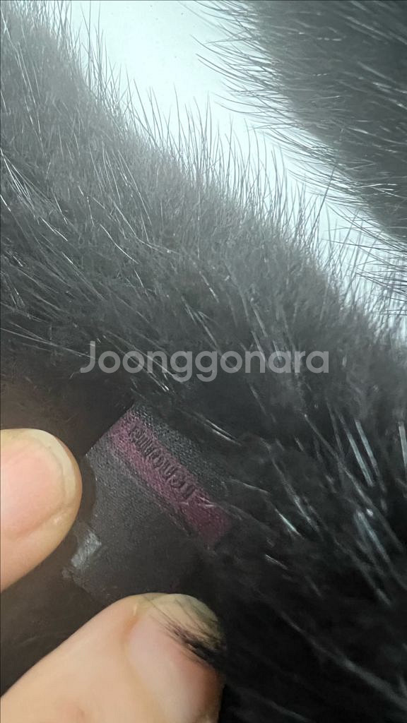 레노마 셈프레 검정색 밍크 목도리 약 2미터여러모로 활--2