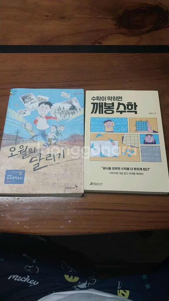 오월의 달리기, 깨봉수학 책--0