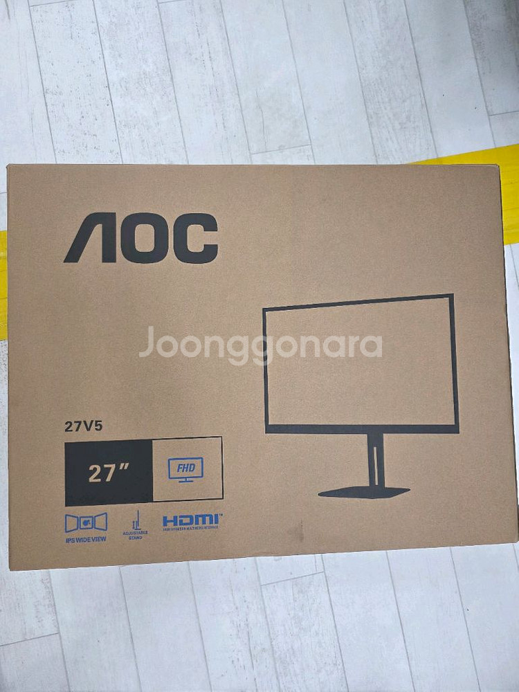AOC 모니터 새상품--0