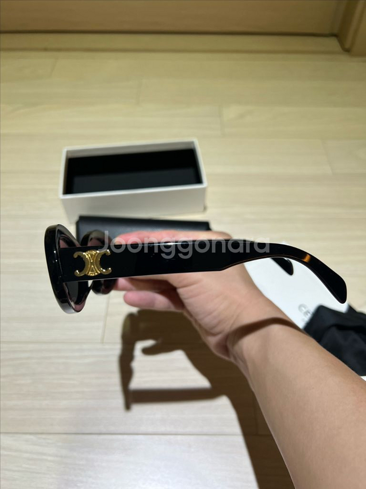 셀린느 트리옹프 선글라스 오벌--2