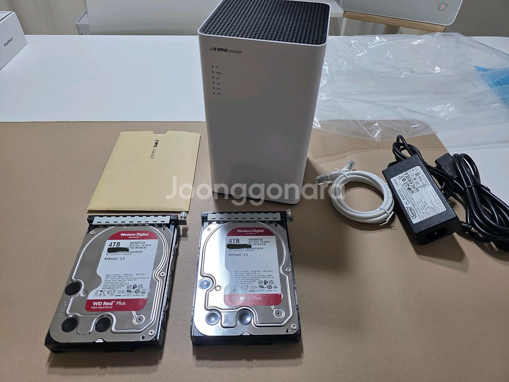 ipTIME나스 NAS200+WD REDPLUS 4tb--0