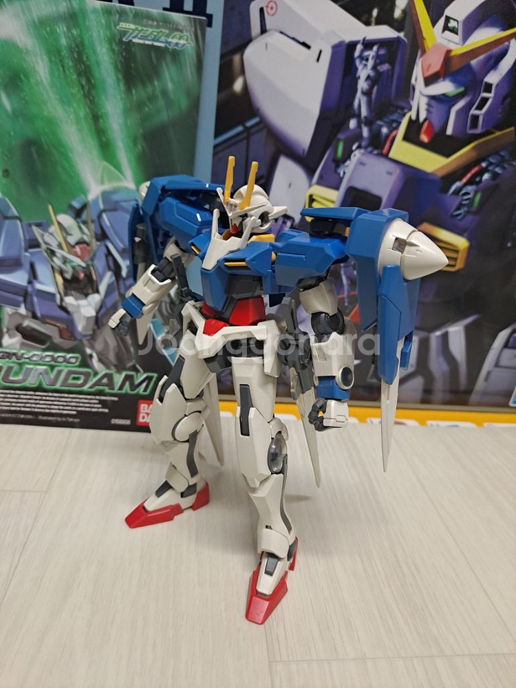 1/100 OO 더블 오 건담 가조립--3