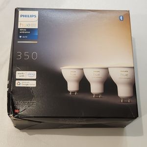 필립스 휴 화이트 앰비언스 GU10 350lm 3개세트