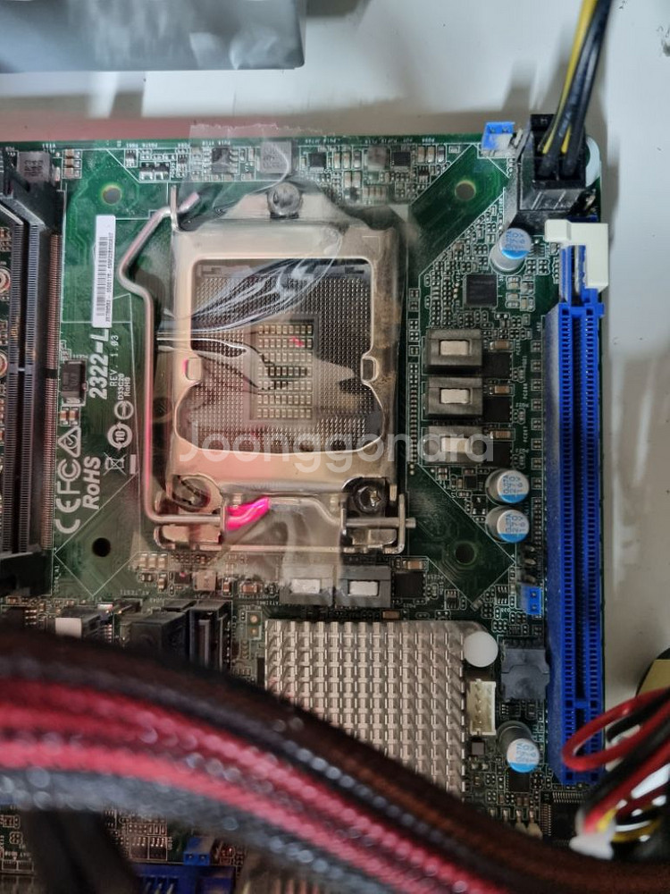 미니ITX 케이스 + h310보드 정격파워 데스크탑--6