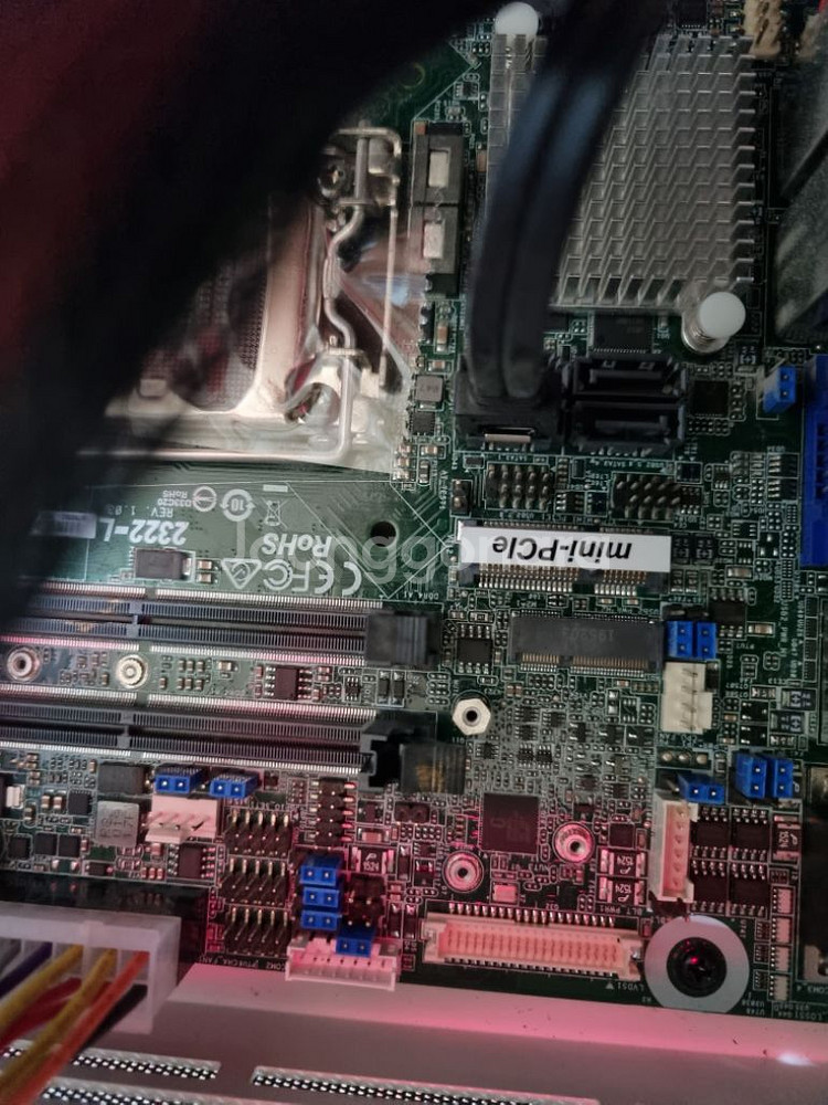 미니ITX 케이스 + h310보드 정격파워 데스크탑--7