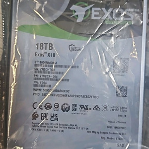 시게이트18TB SAS 새제품