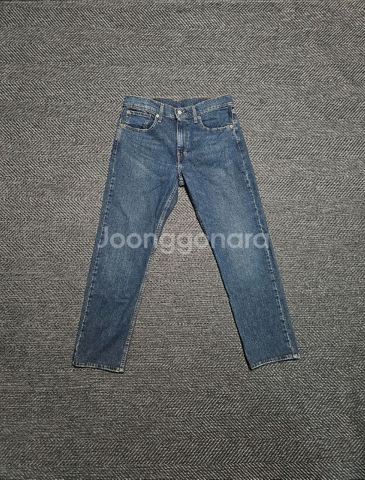 리바이스 502 진청 빈티지 데님 팬츠--0