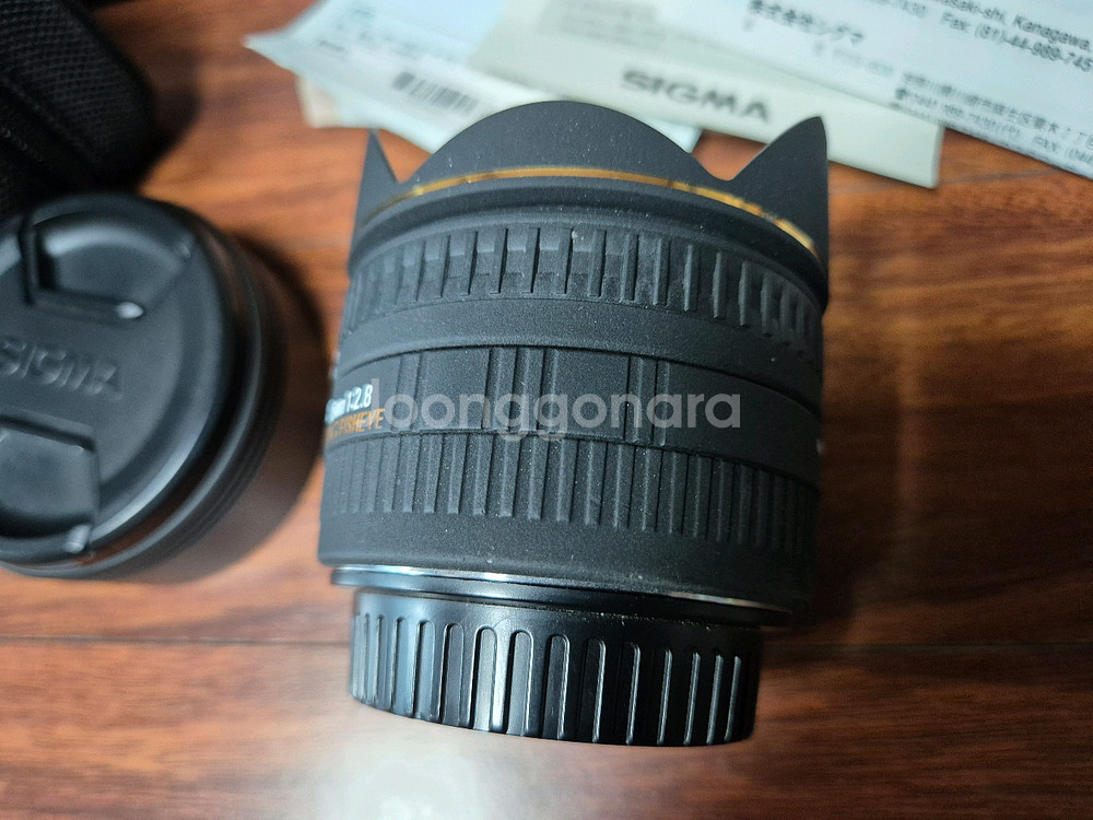 캐논용 시그마 15mm 어안렌즈--2