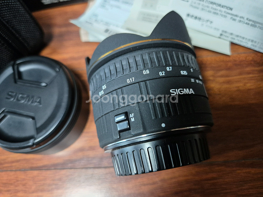 캐논용 시그마 15mm 어안렌즈--1